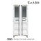ตู้เสื้อผ้า 2 บานเปิด-กระจกบน สี : DARK GREY(copy)