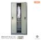 Steel locker with 3 Compartment SURE FURNITURE