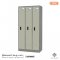 Steel locker with 3 Compartment SURE FURNITURE