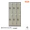 Steel locker with 6 Compartment SURE FURNITURE