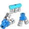 Quick Coupler pneumatic 2way 3way คอปเปอร์สวมเร็ว