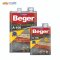 น้ำยาเคลือบเงาใส กันซึม BEGER-  A-100 สูตรน้ำมัน กันน้ำซึม 100%  ขนาด 1 และ 1/4 แกลลอน