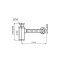 COTTO - CT6814AX (HM) ท่อน้ำทิ้งอ่างล้างหน้า แบบทรงกระบอก 32 ซม. แบบปรับท่อได้ ท่อน้ำทิ้ง