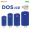 DOS รุ่น ICE สี Ice Blue สีบลูไอซ์ ถังน้ำบนดิน ถังเก็บน้ำ ถังน้ำ ขนาด 500/700/1000/2000ลิตร แถมฟรีบอลวาล์ว