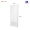 Metro รุ่น MT-4 ประตูห้องน้ำ UPVC สีขาว ขนาด 70x200 cm. มีบานเกล็ดระบายอากาศ ติดตั้งง่าย กันปลวก แมลง