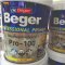 BEGER Primer Pro-100 สีรองพื้นปูนใหม่ สูตรน้ำ กันด่าง ขนาด 1 แกลลอน และ 5 แกลลอน [ถัง] สำหรับภายในและนอก