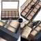 Watch Storage Box Organizer กล่องนาฬิกา 10 เรือน กล่องใส่นาฬิกาเรือนใหญ่ งานดี วัสดุดี เกรดพรีเมี่ยม สวยหรู ดูแพง หมอนนิ่มใส่นาฬิกาไซส์ใหญ่ได้ถึง 55มม. มีกุญแจล็อค หมอน 2in1 หมอนนาฬิกาสำหรับคนข้อมือเล็ก มอบเป็นของขวัญได้ ของขวัญให้ผู้ชาย ของขวัญให้ลูกค้า 
