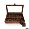 12 Slot Watches Box Storage Organizer กล่องใส่นาฬิกา กล่องเก็บนาฬิกา 12 เรือน หุ้มหนัง อย่างดี กล่องนาฬิกาพรีเมี่ยม หมอน 2 ชั้น 2in1 หมอนทูอินวัน หมอนนาฬิกาสำหรับคนข้อมมือเล็ก
