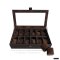 12 Slot Watches Box Storage Organizer กล่องใส่นาฬิกา กล่องเก็บนาฬิกา 12 เรือน หุ้มหนัง อย่างดี กล่องนาฬิกาพรีเมี่ยม หมอน 2 ชั้น 2in1 หมอนทูอินวัน หมอนนาฬิกาสำหรับคนข้อมมือเล็ก