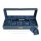 5 Slot Watches Box Storage Organizer กล่องใส่นาฬิกา กล่องเก็บนาฬิกา 5 เรือน หุ้มหนัง อย่างดี หมอน 2 ชั้น 2in1 หมอนทูอินวัน หมอนนาฬิกาสำหรับคนข้อมมือเล็ก