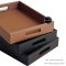 Leather Tray ถาดหนัง ถาดเสริฟ ถาดมีหูจับ ถาดใส่ของ ถาดใส่ขนม ถาดโรงแรม ถาดร้านอาหาร 