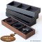 3 PIECE Belt&Buckle storage box Tray กล่องใส่เข็มขัด กล่องเก็บเข็มขัด กล่องเข็มขัด ที่ใส่เข็มขัด กล่องใส่เนคไท ถาดใส่เนคไท ถาดลิ้นชัก ถาดหนัง ถาด 3 ช่อง