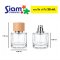 กลมใส ฝาไม้ 30 ml.