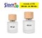 ขวดกลมขุ่น ฝาไม้ 50 ml.