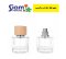 ขวดกลมใส ฝาไม้ 30 ml.