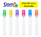 ปากกาใส 10 ml. ฝาพลาสติก