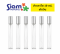 ปากกาใส 10 ml. ฝาเงิน
