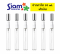 ปากกาใส 10 ml. ฝาเงิน