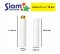 ขวดลิปสติกทวิส ขาว 10 ml.