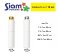 ขวดลิปสติกทวิส ขาว 10 ml.
