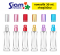 หอคอยใส 30 ml. ฝาอลูมิเนียม