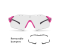 Cutline Pink Fluo Matte - Black / ImpactX Photochromic 2 Laser Black (Limited Edition)