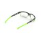 Vulcan Black Gloss Lime with Lime Clip Shape A