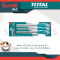 TOTAL ตะไบไม้ 3 ตัวชุด ขนาด 8 นิ้ว (กลม / ท้องปลิง / แบน ) รุ่น THT918326 ( Wood Files Set )