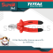 TOTAL คีมปากเฉียง หุ้มฉนวน ขนาด 6 นิ้ว รุ่น THTIP261 ( Insulated Diagonal Cutting Plier )