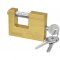 TOTAL แม่กุญแจทองเหลือง ขนาด 60 / 70 / 80 มม. รุ่นงานหนัก ( Heavy Duty Brass Block Pad Lock ) TLK32603 TLK32703 TLK32803
