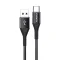 PISEN Ultra Fast 50W 3M Cable USB To Type-C  Black
