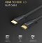 UGREEN HDMI V2.0 Flat Cable with Ethernet Support 4K Gold Plated  3M