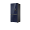 HAIER ตู้เย็น MULTI DOOR HAIER 18.4 Q กระจกน้ำเงินลายหินอ่อน HRF-MD539IW(GL)U1