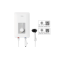 TOSHIBA SHOWER HEATER TOSHIBA TWH-38WTH(W) 3800W WHITE