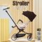 FIN รถเข็นเด็ก รุ่น V18 BabyStroller รถเข็นเด็กพกพา เข็นได้2ทิศทาง ปรับเอนนอนได้5ระดับ รถเข็นV18 หมุนได้ 360 องศา