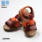 Papa รองเท้าแฟชั่นเด็กผู้ชายรัดส้น Baby Shoes ผลิตจากหนังวัวแท้ ใส่สบาย กระชับเท้า เดินคล่อง รุ่น PRB390(329)