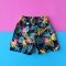 BOYS & GIRLS TROPICAL ELASTIC WAISTBAND SHORTS  / 100% COTTON(copy)