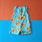 BOYS & GIRLS SUNFLOWER LIGHT BLUE ROMPER  100% PRINTED COTTON