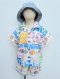 2 PACK BOYS & GIRLS PATCHWORK SHIRT +ELASTIC WAISTBAND SHORTS  / 100% COTTON*PRE-ORDER SHIP OUT 15 JUNE