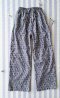 ADULTS WOMEN LONG PANTS ELASTIC WAISTBAND  100% COTTON INDIAN HAND BLOCK PRINTED *予約注文商品の発送予定日：6月15日～20日 PRE-ORDER ITEMS SHIPMENT 15-20 JUNE