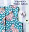 BUTTONS BACK DRESS  100% COTTON INDIAN HAND SCREEN PRINTED PRINTED BENGAL TIGER