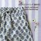 ADULTS WOMEN LONG PANTS ELASTIC WAISTBAND  100% COTTON INDIAN HAND BLOCK PRINTED *予約注文商品の発送予定日：6月15日～20日 PRE-ORDER ITEMS SHIPMENT 15-20 JUNE