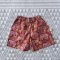 2 PACK BOYS & GIRLS RED ELAPHANTS SHIRT +ELASTIC WAISTBAND SHORTS  / 100% PRINTED COTTON