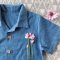 BOYS & GIRLS LIGHT BLUE DENIM SHIRTS / 100% COTTON DENIM