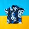 BOYS & GIRLS BLUE PANDA SHIRTS/ 100% PRINTED COTTON