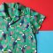 BOYS & GIRLS TUCAN SHIRTS GREEN / 100% PRINTED COTTON