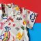 BOYS & GIRLS FAIRY SHIRTS CREAM / 100% PRINTED COTTON