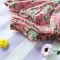 *LIMITED FABRICS -BUTTONS BACK TO FRONT CRAFTED BOHO PINK ROMPER 100% COTTON INDIA HAND BLOCK PRINTED
