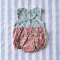 *LIMITED FABRICS -BUTTONS BACK CRAFTED BOHO ROMPER 100% COTTON INDIA HAND BLOCK PRINTED