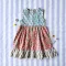 *LIMITED FABRICS -BUTTONS BACK CRAFTED BOHO DRESS 100% COTTON INDIA HAND BLOCK PRINTED